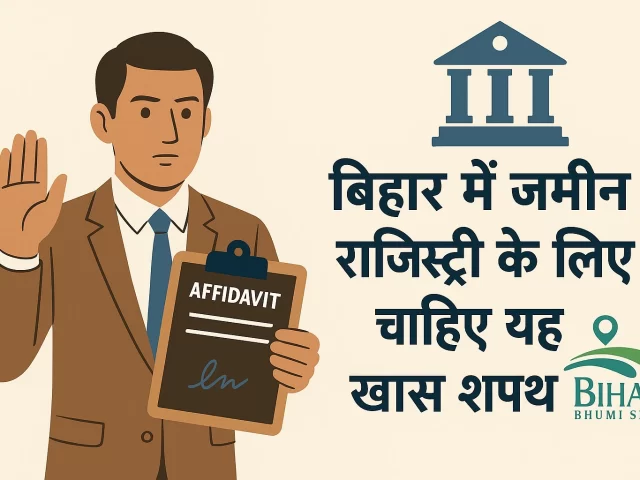 बिहार में अब जमीन रजिस्ट्री के लिए चाहिए यह खास शपथ पत्र, इन सभी प्रश्नों का देना होगा जवाब, जाने नए नियम – New Affidavit Rule for Property Registration in Bihar – Check What You Must Declare