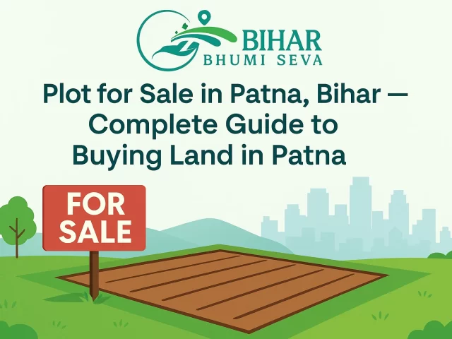 Plot for Sale in Patna, Bihar – Complete Guide to Buying Land in Patna