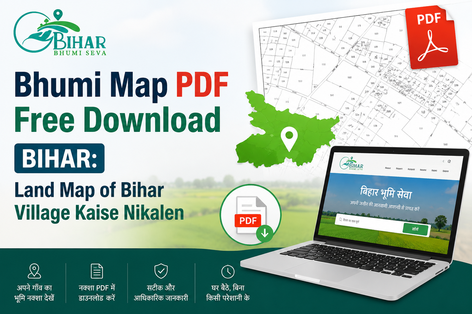 Bhumi Map PDF Free Download Bihar: Land Map of Bihar Village Kaise Nikalen